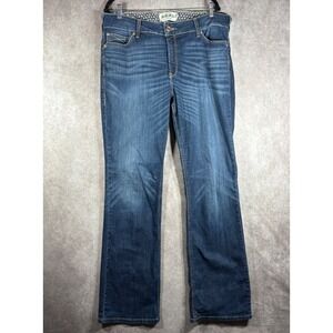Ariat Jeans Womens 34L Blue REAL Denim Bootcut Western Riding Stretch Cowgirl